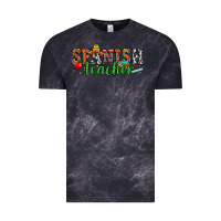 Cloud Black spanish teacher Vintage Tee - Zillion Design Studio