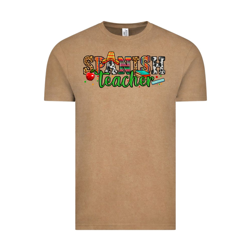 Spanish Teacher Vintage Tee by Zillion Design Studio | Teevron