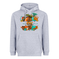 Heather Grey cma pumpkin nurse Heavyweight Hoodie - NancyCooperArtShop