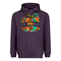 Plum cma pumpkin nurse Heavyweight Hoodie - NancyCooperArtShop