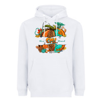 White cma pumpkin nurse Heavyweight Hoodie - NancyCooperArtShop