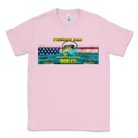 Bubblegum Pink fishing dad  libbey glass Classic Tee - HRA Design Shop
