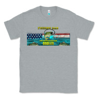 Heather Grey fishing dad  libbey glass Classic Tee - HRA Design Shop
