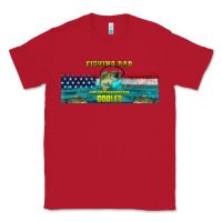 Red fishing dad  libbey glass Classic Tee - HRA Design Shop
