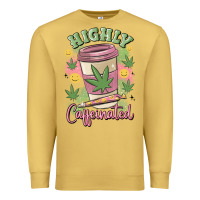 Antique Gold highly caffeinated Premium Sweatshirt - MaliasSmallBusiness