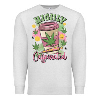 Oatmeal Heather highly caffeinated Premium Sweatshirt - MaliasSmallBusiness