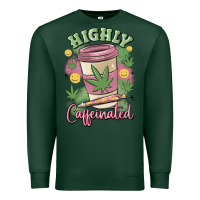 Sports Green highly caffeinated Premium Sweatshirt - MaliasSmallBusiness
