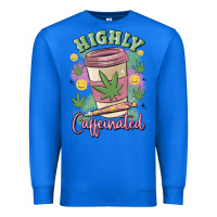 True Royal highly caffeinated Premium Sweatshirt - MaliasSmallBusiness