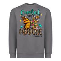 Storm created with a purpose ephesians 2 10 Heavyweight Sweatshirt - RanaPortraitStore