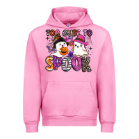 Fuchsia Pink too cute to spook Urban Hoodie - BarkalooDesign