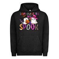 Pigment Black too cute to spook Urban Hoodie - BarkalooDesign