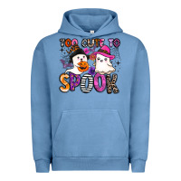 Pigment Pebble Blue too cute to spook Urban Hoodie - BarkalooDesign