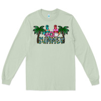 Matcha summer Long Sleeve Tee - CowhideDigitalArt