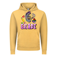 Vintage Mustard Sixth Grade Vintage Hoodie - RanaPortraitStore