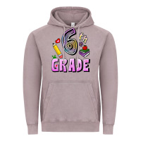 Vintage Zinc Sixth Grade Vintage Hoodie - RanaPortraitStore
