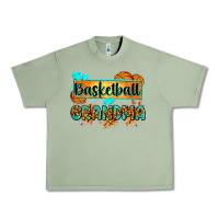 Oil Green basketball grandma with leopard Urban Heavy Tee - Zillion Design Studio