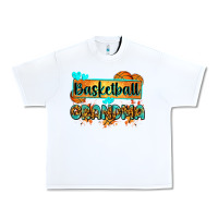 White basketball grandma with leopard Urban Heavy Tee - Zillion Design Studio