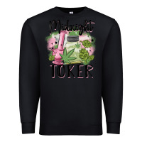 Black midnight toker Premium Sweatshirt - MaliasSmallBusiness