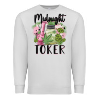 Dove Grey midnight toker Premium Sweatshirt - MaliasSmallBusiness