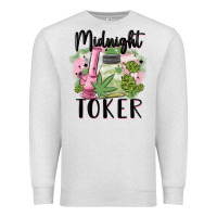 Oatmeal Heather midnight toker Premium Sweatshirt - MaliasSmallBusiness