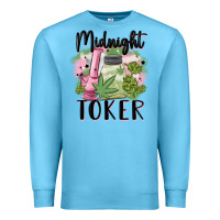 Ocean Blue midnight toker Premium Sweatshirt - MaliasSmallBusiness