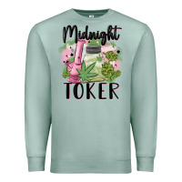 Seafoam midnight toker Premium Sweatshirt - MaliasSmallBusiness