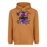 Meerkat halloween nurse pumpkin Heavyweight Hoodie - NancyCooperArtShop