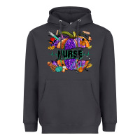Smoke halloween nurse pumpkin Heavyweight Hoodie - NancyCooperArtShop
