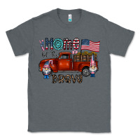 Charcoal Heather home of the brave Classic Tee - CowhideDigitalArt