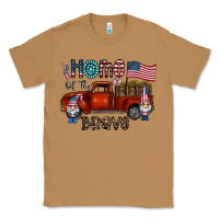 Toasted Coconut home of the brave Classic Tee - CowhideDigitalArt