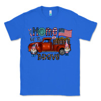 True Royal home of the brave Classic Tee - CowhideDigitalArt