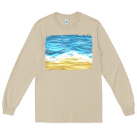 Mushroom glitter beach background Long Sleeve Tee - HRA Design Shop