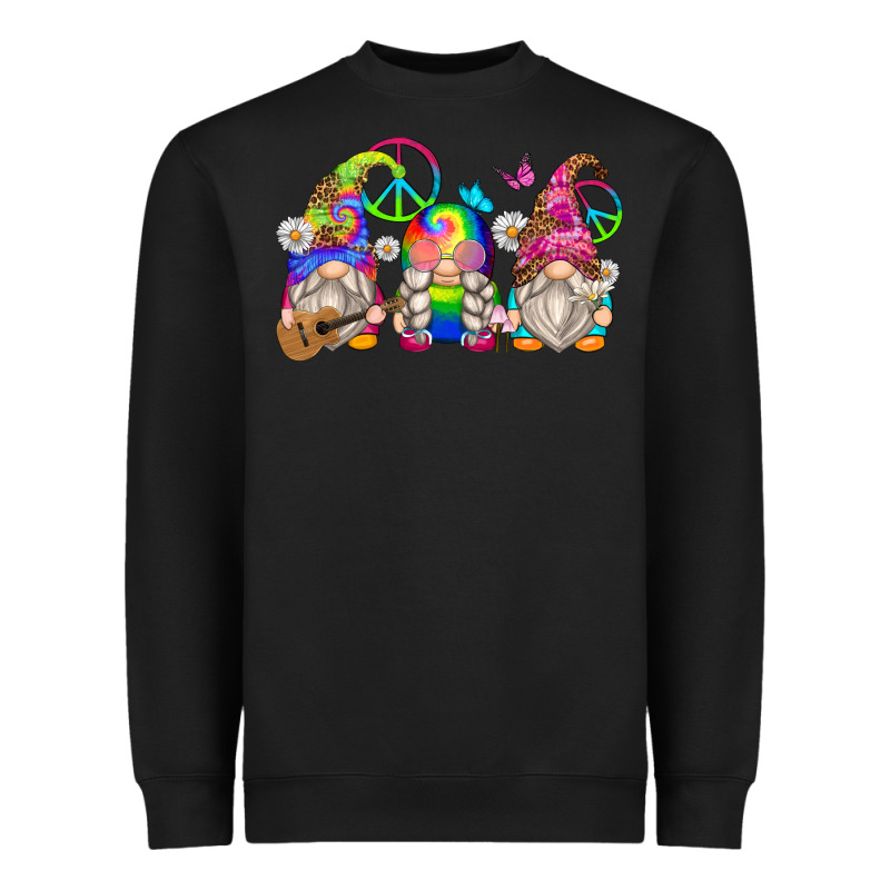 Hippie Gnomes Heavyweight Sweatshirt by Zillion Design Studio | Teevron