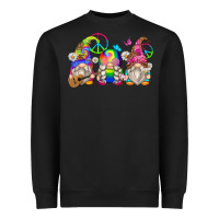 Black hippie gnomes Heavyweight Sweatshirt - Zillion Design Studio