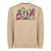 Mushroom hippie gnomes Heavyweight Sweatshirt - Zillion Design Studio