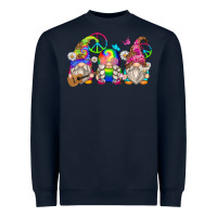 Navy hippie gnomes Heavyweight Sweatshirt - Zillion Design Studio