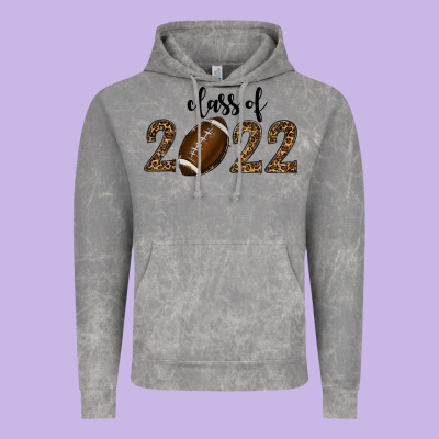 Vintage Hoodie Class Of 2022 American Football
