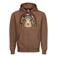 Chestnut charolais  rainbow Zipper Hoodie - JahusDesignShop