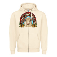 Charolais  Rainbow Zipper Hoodie | Teevron