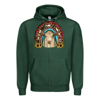 Sports Green charolais  rainbow Zipper Hoodie - JahusDesignShop