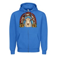 True Royal charolais  rainbow Zipper Hoodie - JahusDesignShop