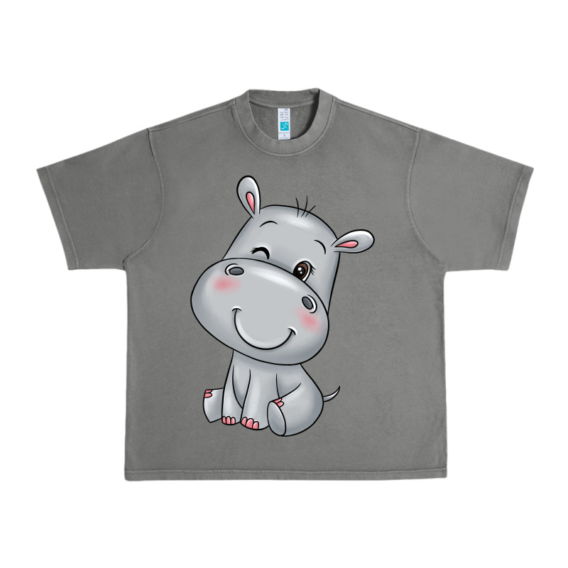 Hippo Urban Heavy Tee by texasbilliewilder | Teevron