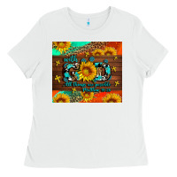 White with god all things are possible Ladies Tee - AdoDesignShop