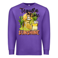 Purple tequila lime sunshine Premium Sweatshirt - MaliasSmallBusiness