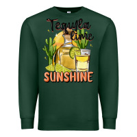 Sports Green tequila lime sunshine Premium Sweatshirt - MaliasSmallBusiness