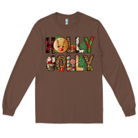 Chestnut holly jolly Long Sleeve Tee - FaDigitalArtStudio