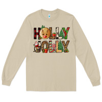 Mushroom holly jolly Long Sleeve Tee - FaDigitalArtStudio