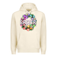 Tofu Easter with eggs and daisy Premium Hoodie - NancyCooperArtShop