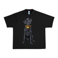 Black labrador retriever with overflow Urban Heavy Tee - texasbilliewilder