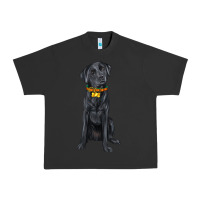 Pigment Black labrador retriever with overflow Urban Heavy Tee - texasbilliewilder